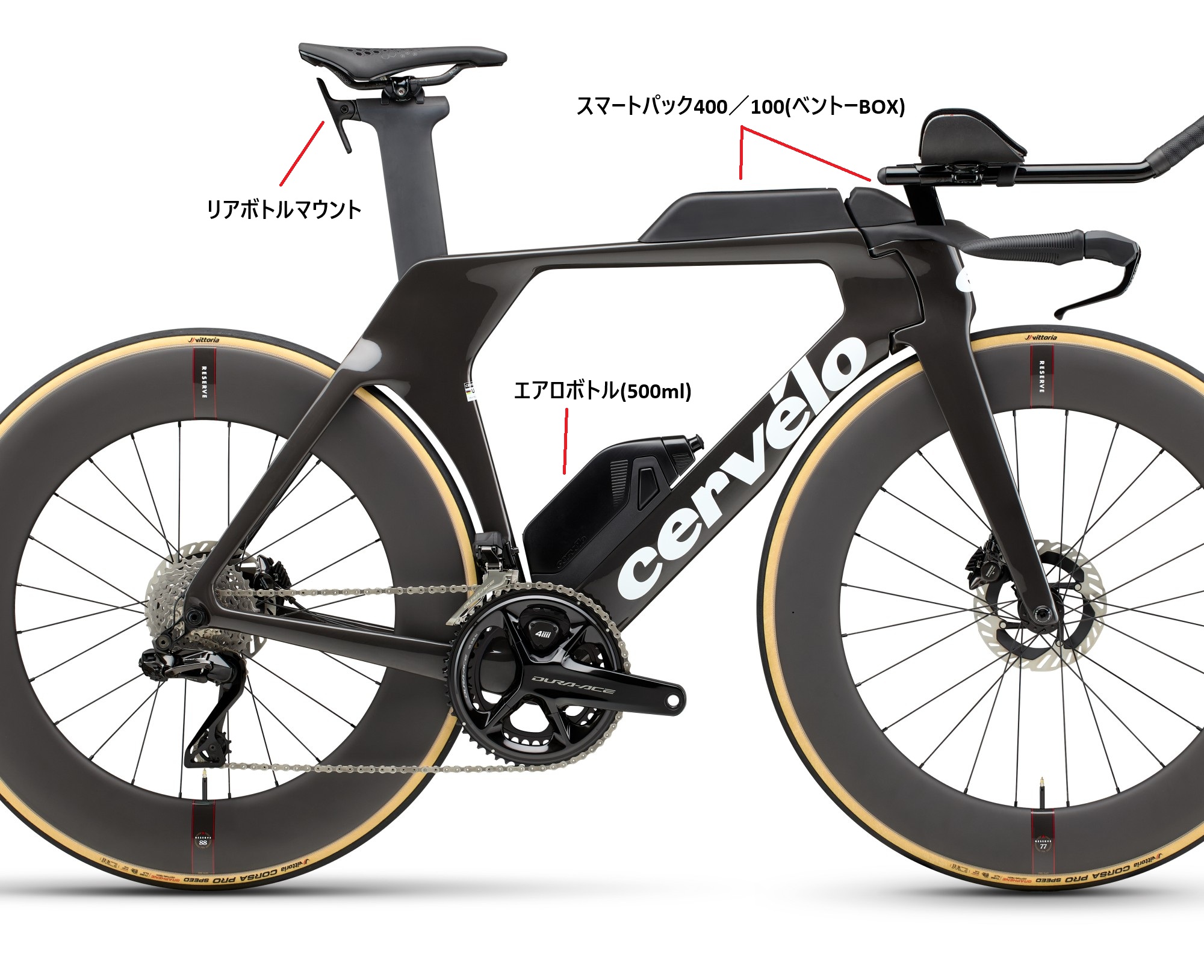 P5 R9270 Dura Ace Di2 完成車（2025） 1色展開 – Cervélo 